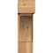 Ekena Millwork Thorton Block Rough Sawn Bracket w/ Offset Brace, Western Red Cedar, 8"W x 22"D x 26"H BKT0806X22X26THR05RWR - alternate 4